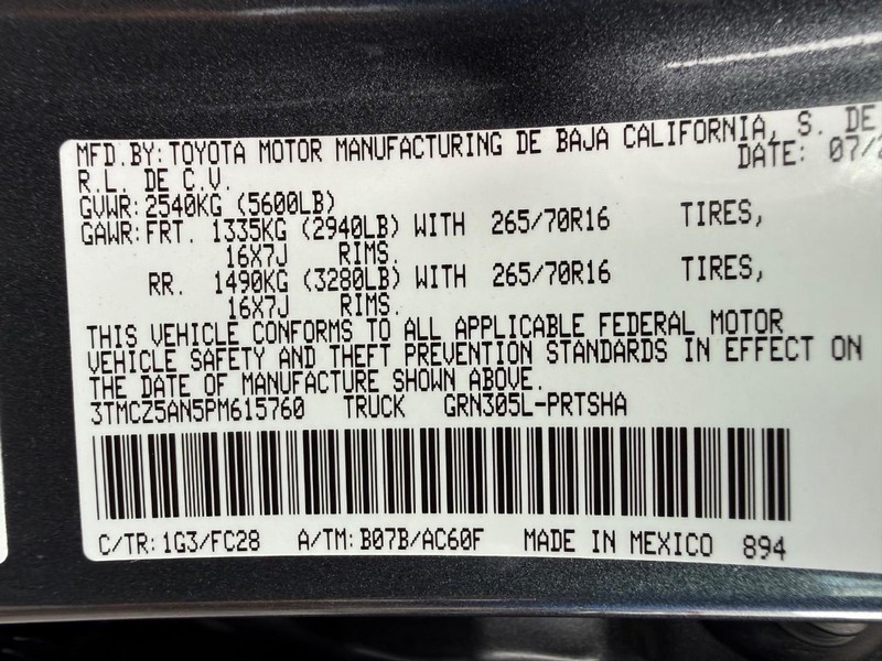 Toyota Tacoma 4WD Vehicle Image 25