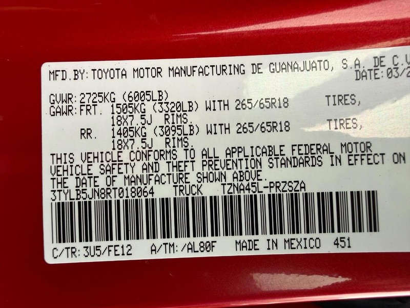 Toyota Tacoma 4WD Vehicle Image 28