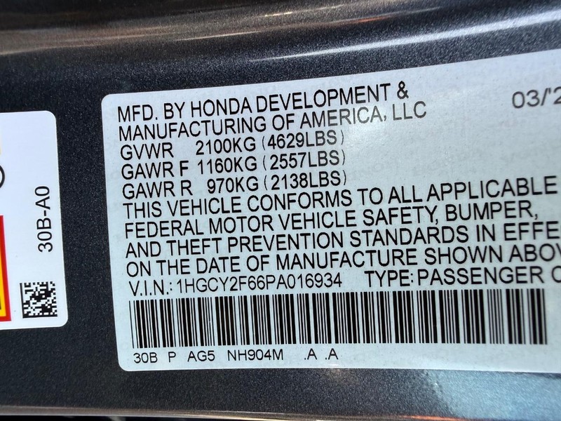 Honda Accord Hybrid Vehicle Image 28