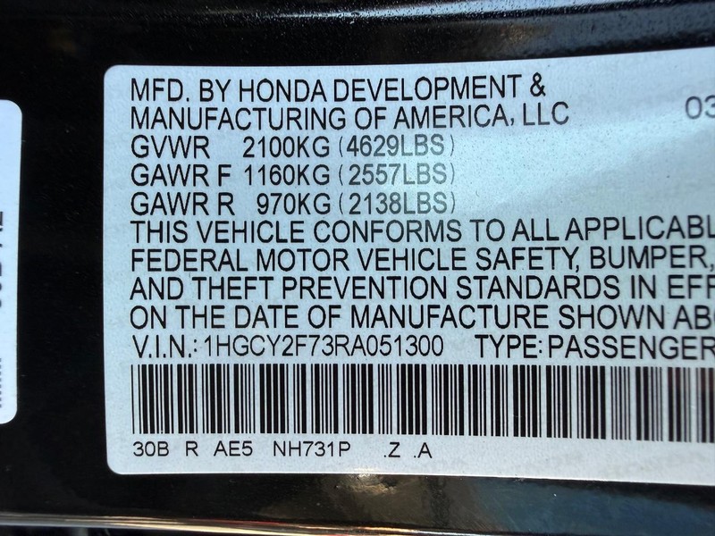 Honda Accord Hybrid Vehicle Full-screen Gallery Image 28