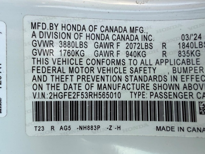 Honda Civic Sedan Vehicle Image 25
