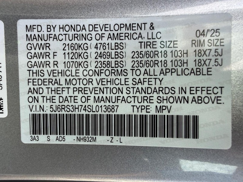 Honda CR-V Vehicle Image 29