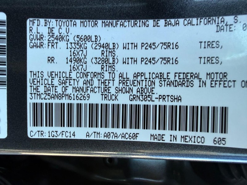 Toyota Tacoma 4WD Vehicle Image 24
