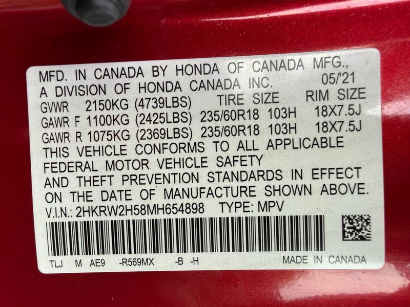 Honda CR-V Vehicle Image 27