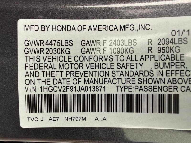 Honda Accord Sedan Vehicle Image 28