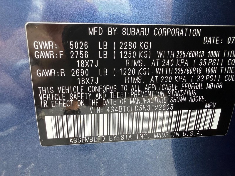 Subaru Outback Vehicle Image 27