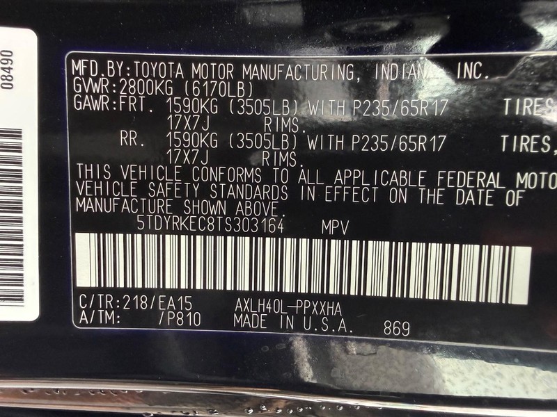 Toyota Sienna Vehicle Image 29