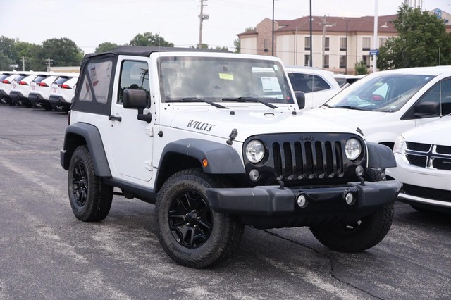 Used 2016 Jeep Wrangler Willys Wheeler with VIN 1C4AJWAG4GL260006 for sale in Hazelwood, MO