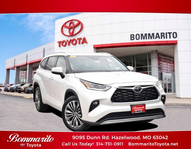 2021 Toyota Highlander Platinum at Bommarito Toyota in Hazelwood MO