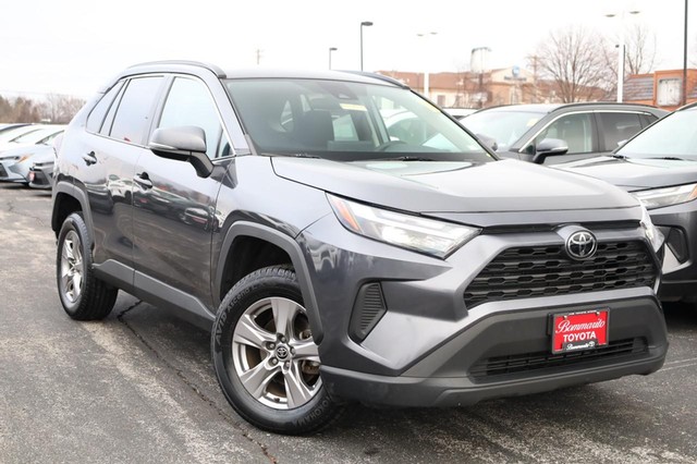 Certified 2022 Toyota RAV4 XLE with VIN 2T3W1RFV1NC198302 for sale in Hazelwood, MO