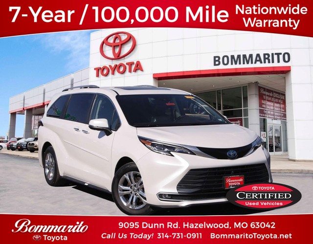 2024 Toyota Sienna Platinum at Bommarito Toyota in Hazelwood MO