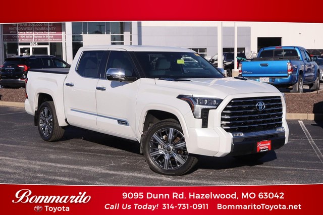2023 Toyota Tundra 4WD 4WD Capstone Hybrid CrewMax at Bommarito Toyota in Hazelwood MO