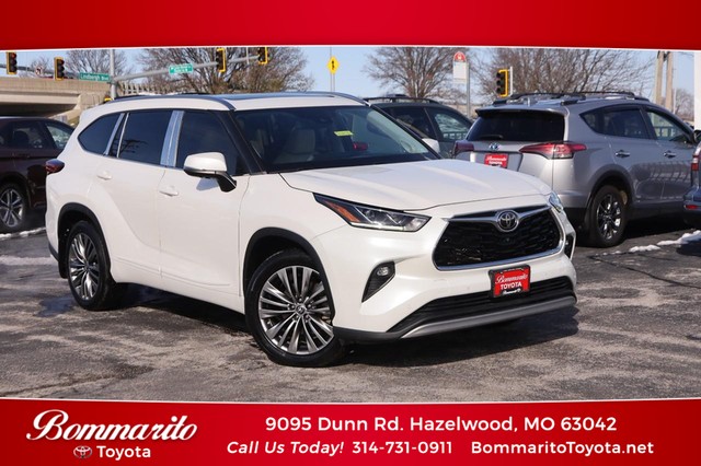 2021 Toyota Highlander Platinum at Frazier Automotive in Hazelwood MO