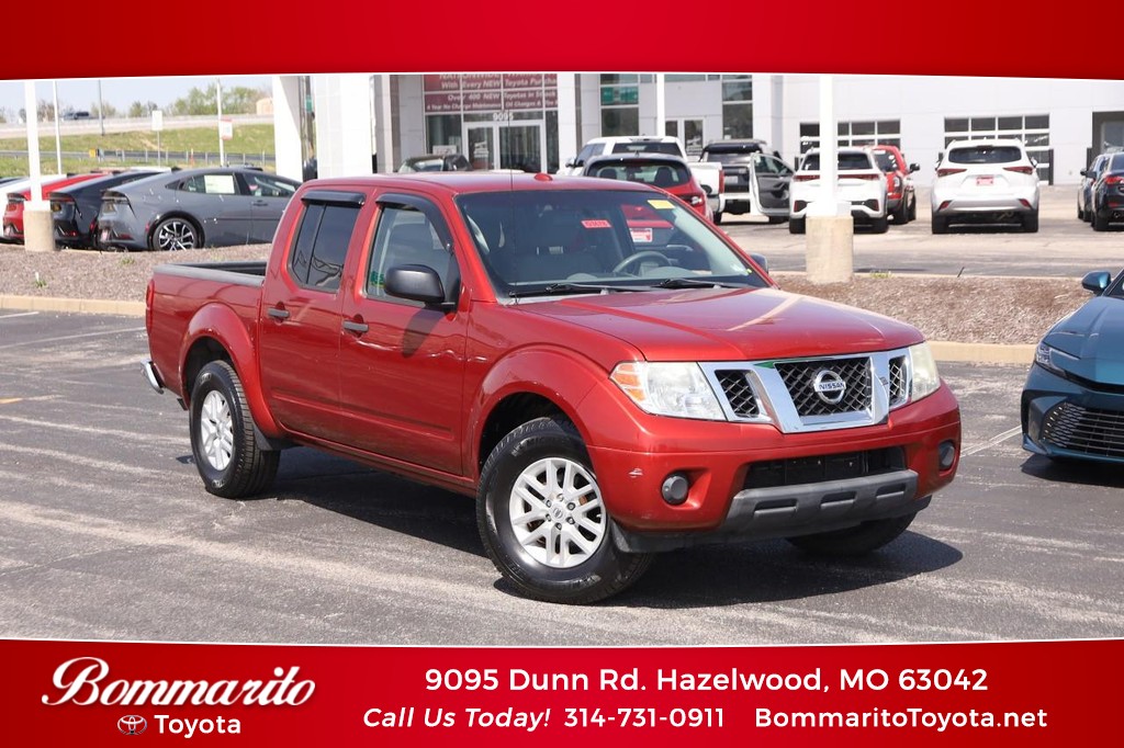Lava Red 2018 Nissan Frontier SV V6 Crew Cab Pickup Truck 4X2 Automatic