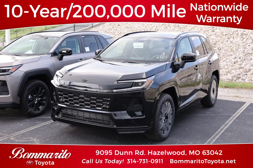 Midnight Black Metallic 2026 Toyota RAV4 SUV / Crossover All-Wheel Drive Continuously Variable Transmission