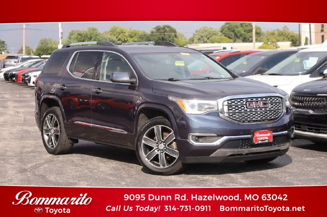 Blue Steel Metallic 2019 GMC Acadia SUV / Crossover Four-Wheel Drive Automatic