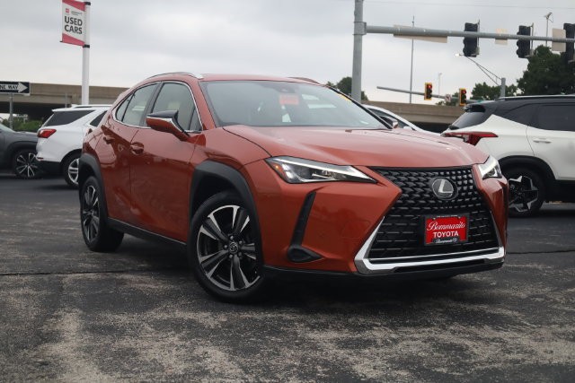 Orange 2019 Lexus UX SUV / Crossover Front-Wheel Drive Continuously Variable Transmission