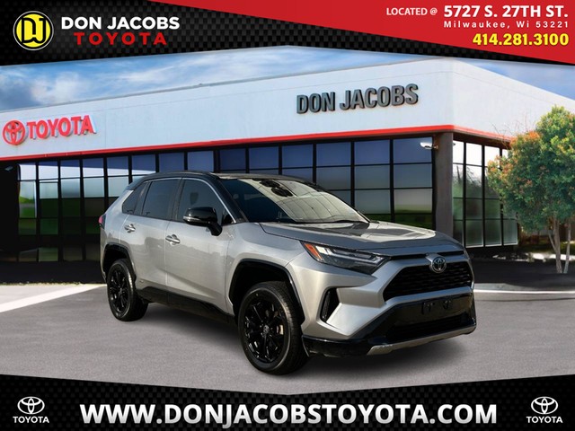 2022 Toyota RAV4 Hybrid XSE at Don Jacobs Toyota in Milwaukee WI