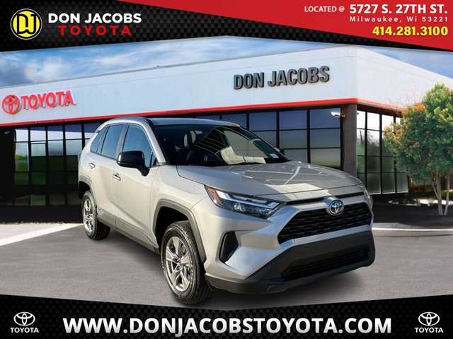 2024 Toyota RAV4 Hybrid LE at Don Jacobs Toyota in Milwaukee WI