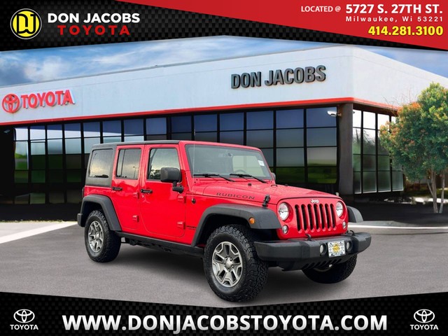 2016 Jeep Wrangler Unlimited Unlimited Rubicon at Don Jacobs Toyota in Milwaukee WI