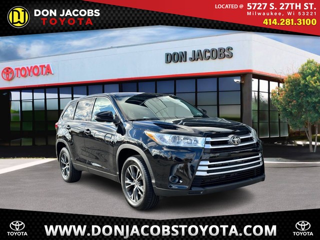 2019 Toyota Highlander LE at Don Jacobs Toyota in Milwaukee WI