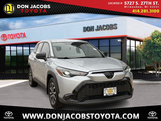 2024 Toyota Corolla Cross Hybrid Hybrid S at Don Jacobs Toyota in Milwaukee WI