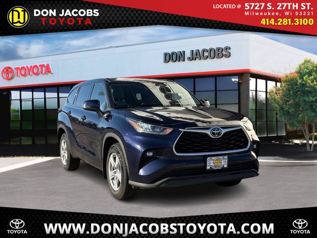 2020 Toyota Highlander L at Don Jacobs Toyota in Milwaukee WI