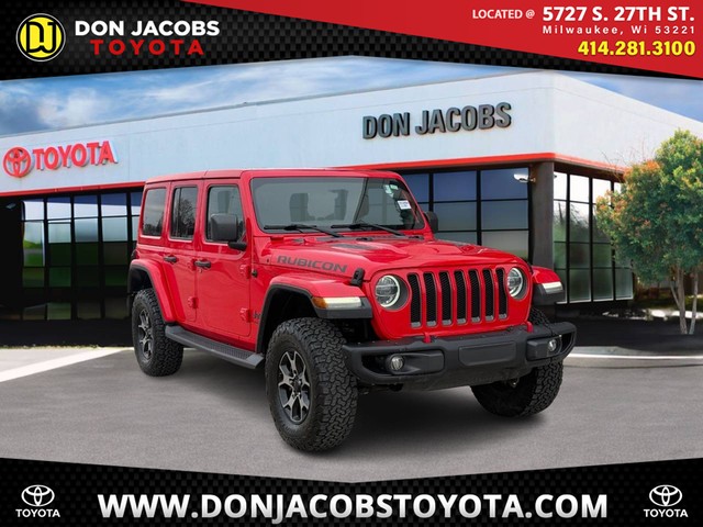 2018 Jeep Wrangler Unlimited Rubicon at Don Jacobs Toyota in Milwaukee WI