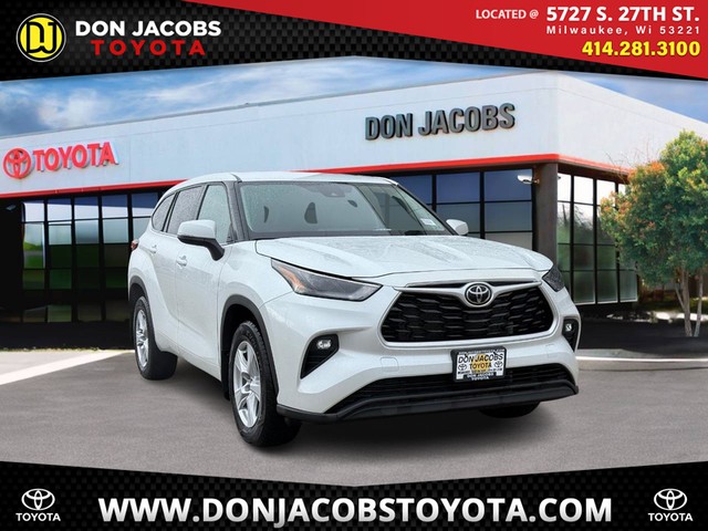 2022 Toyota Highlander LE at Don Jacobs Toyota in Milwaukee WI