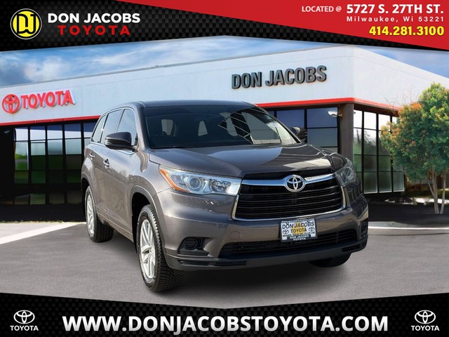 2015 Toyota Highlander LE V6 at Don Jacobs Toyota in Milwaukee WI