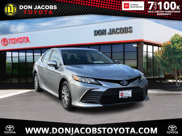 2022 Toyota Camry Hybrid Hybrid LE at Don Jacobs Toyota in Milwaukee WI