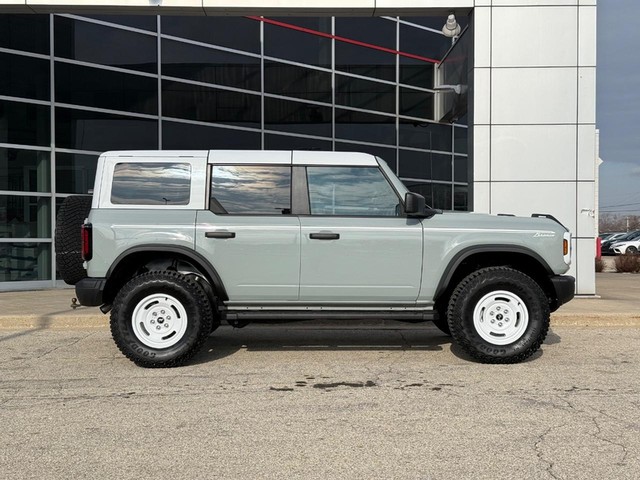 Used 2023 Ford Bronco 4-Door Heritage Editon with VIN 1FMEE4DPXPLA41052 for sale in Milwaukee, WI