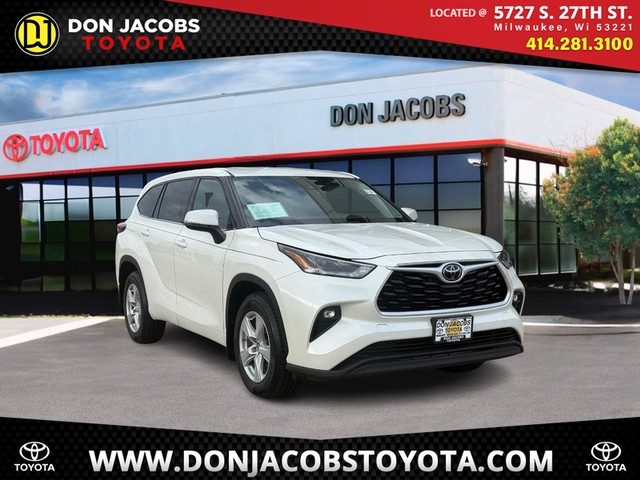 2021 Toyota Highlander LE at Don Jacobs Toyota in Milwaukee WI