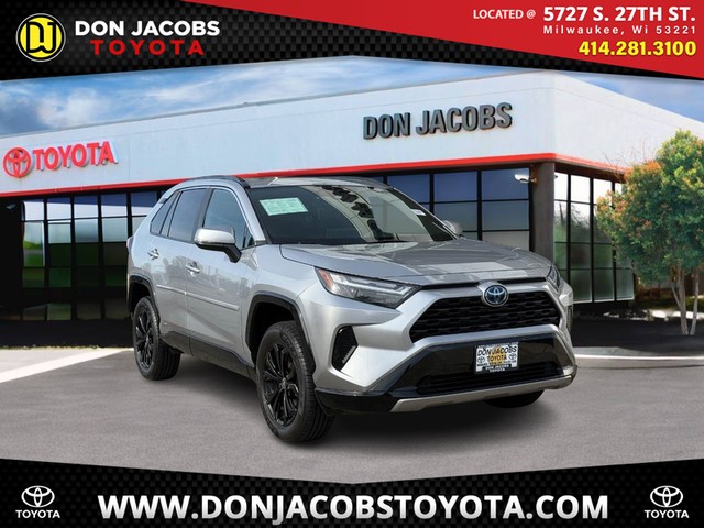 2022 Toyota RAV4 Hybrid Hybrid SE at Don Jacobs Toyota in Milwaukee WI
