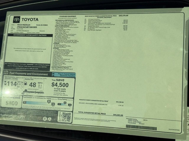 2026 Toyota Prius Plug-in Hybrid XSE Premium - Photo 19