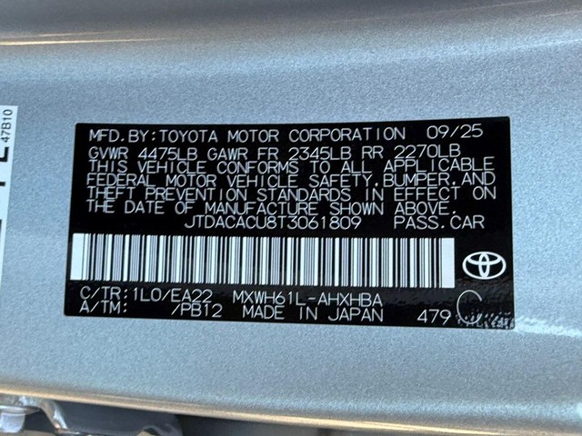 2026 Toyota Prius Plug-in Hybrid XSE Premium - Photo 20