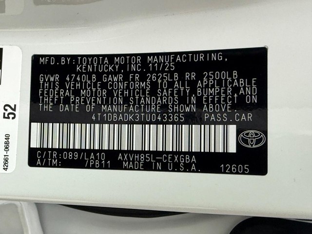 2026 Toyota Camry XLE - Photo 22