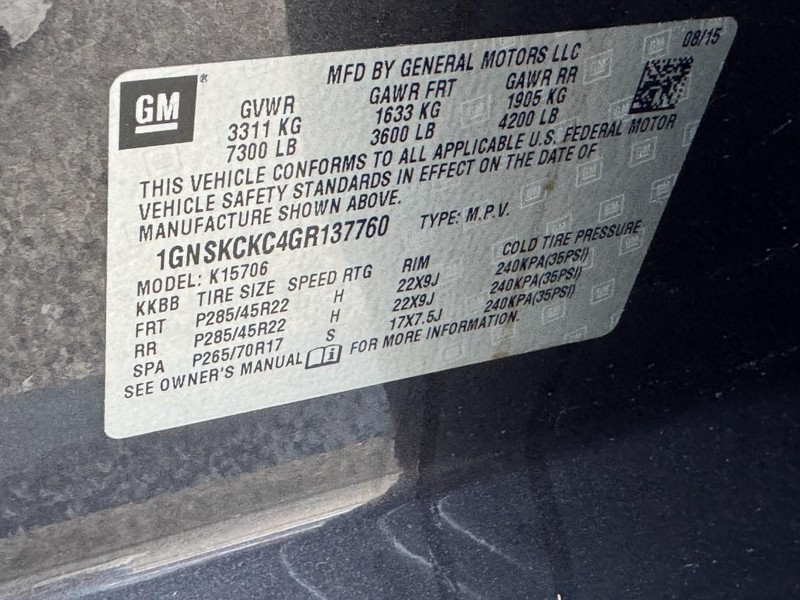 Chevrolet Tahoe Vehicle Full-screen Gallery Image 31