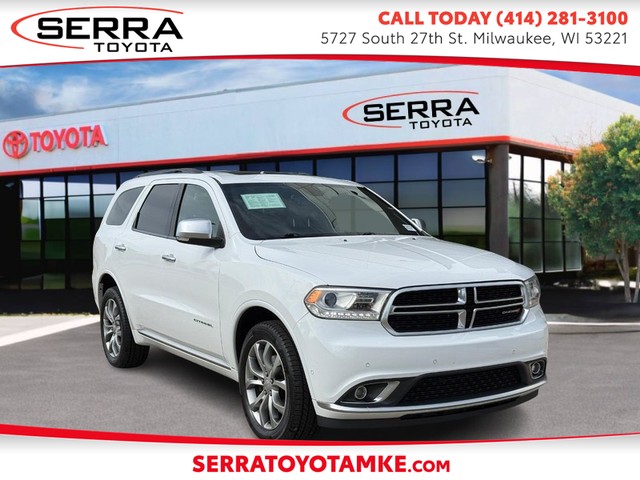 Milwaukee WI 2018 Dodge Durango more details - dodge durango