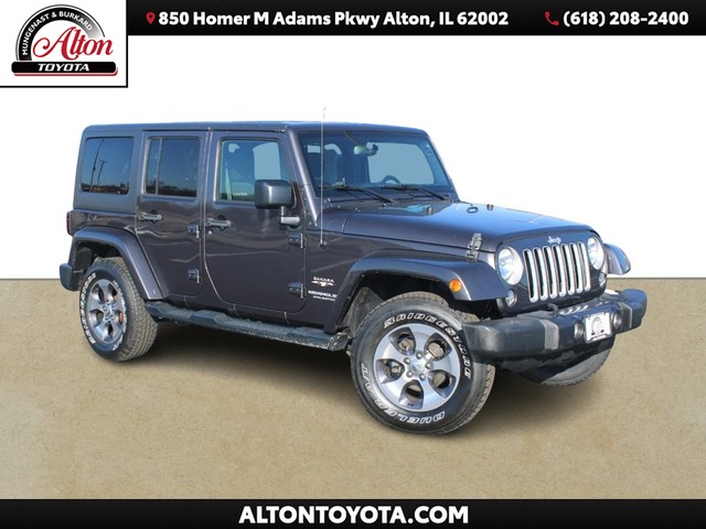 2016 Jeep Wrangler Unlimited Sahara at Mungenast Alton Toyota Scion in Alton IL