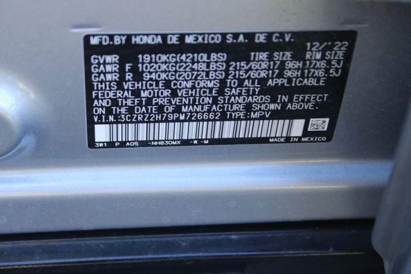 Honda HR-V Vehicle Full-screen Gallery Image 16