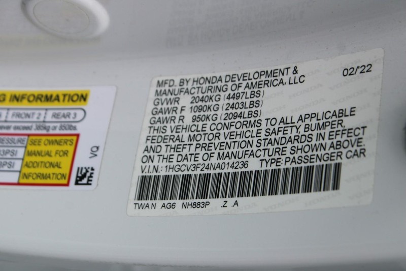 Honda Accord Hybrid Vehicle Full-screen Gallery Image 16