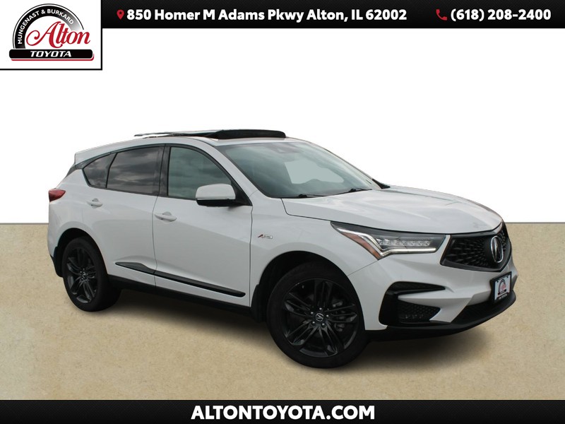 Platinum White Pearl 2021 Acura RDX SH-AWD with A-Spec Package SUV / Crossover All-Wheel Drive Automatic