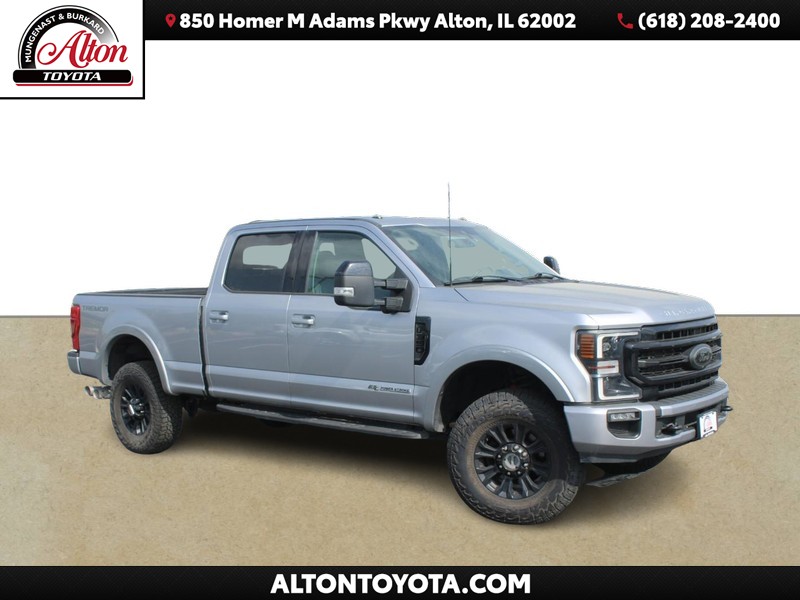 Lithium Gray Metallic 2021 Ford F-350 Super Duty Lariat Crew Cab 4WD Pickup Truck Four-Wheel Drive Automatic
