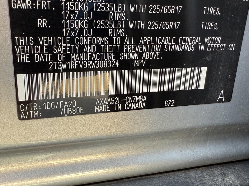 Toyota RAV4 Vehicle Image 22