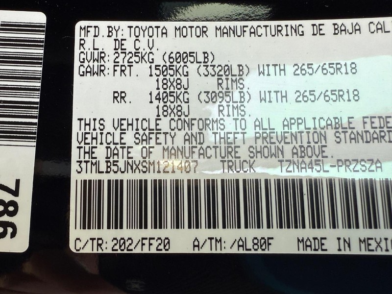 Toyota Tacoma 4WD Vehicle Image 18