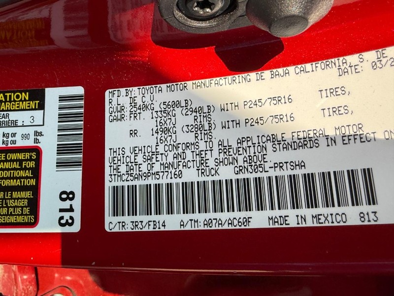 Toyota Tacoma 4WD Vehicle Image 23