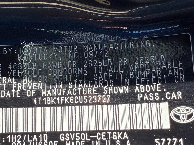 Toyota Camry Vehicle Image 23