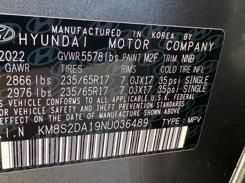 Hyundai Santa Fe Hybrid Vehicle Image 23