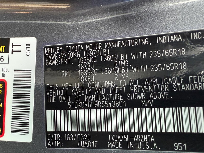 Toyota Highlander Vehicle Image 23